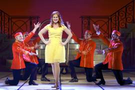 08 Rebecca Ann Johnson in Dirty Rotten Scoundrels Produced by Musical Theatre West
